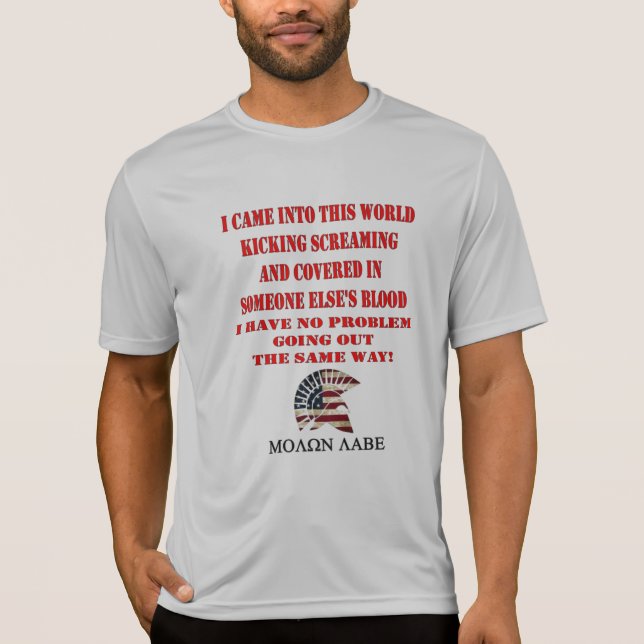 MOLON LABE TEE (Framsida)