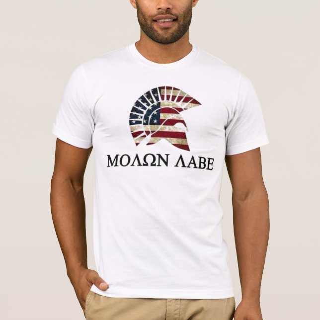 MOLON LABE TEE SHIRT (Framsida)