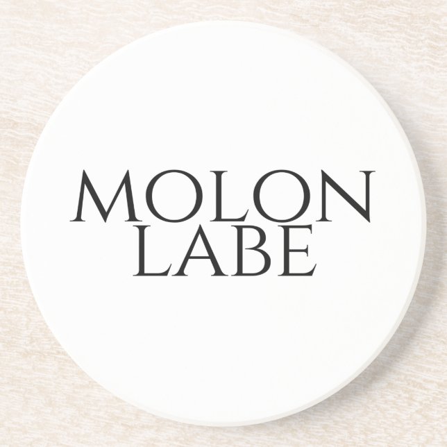 Molon Labe Underlägg (Framsidan)