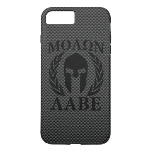 Molon Labe Warrior Mask Laurels Carbon Fiber like