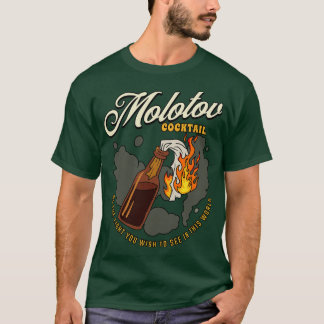 Molotov cocktail t shirt