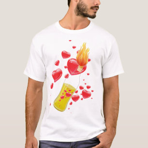 molotov kärlek bombarderar tshirten tee