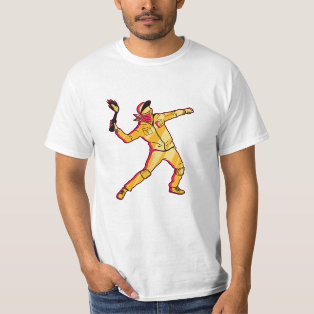Molotov Thrower T Shirt (Framsida)