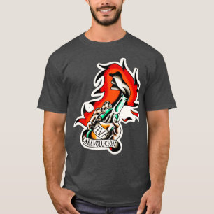 Molotov Viva La Revolucion Traditional tattoo T Shirt