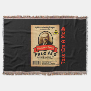 Molotovs Blek Ale Label Filt