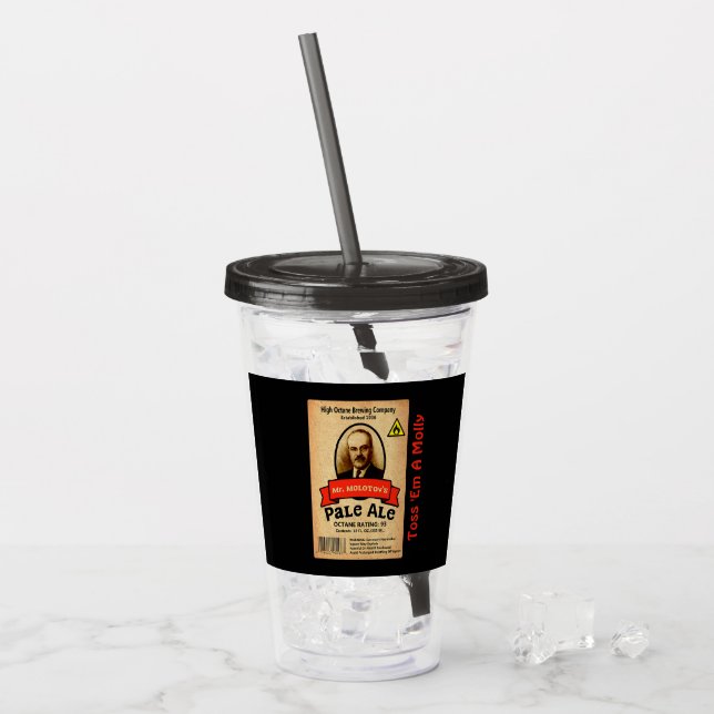 Molotovs Blek Ale Take Away Mugg (Framsida Ice)