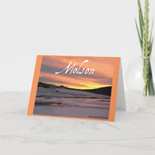 Molson Sjö Sunrise Kort