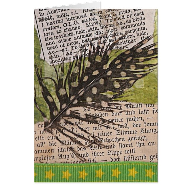 Molt ATC Hälsningskort (Framsidan)