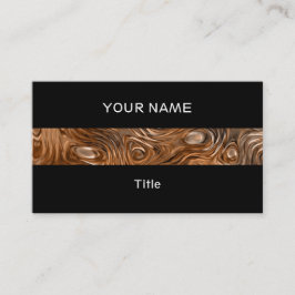 Molten "Copper" skriver ut rand svart bak Visitkort