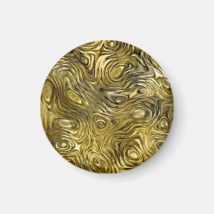 Molten "Guld"-magnet runt Magnet