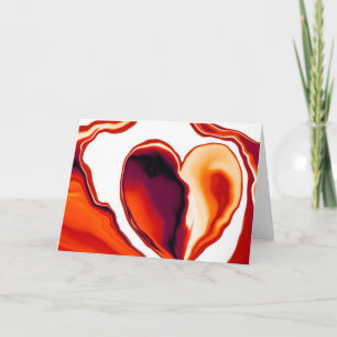 Molten Heart_1-hälsningskort Kort