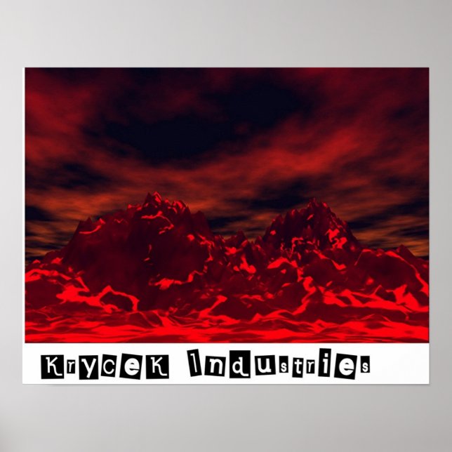 Molten Himlar Poster (Framsidan)