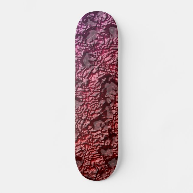 Molten Lava Camo Mini Skateboard Bräda 18,5 Cm (Framsida)