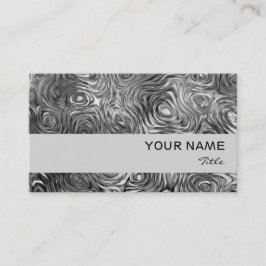 Molten print affärskort grått rand visitkort