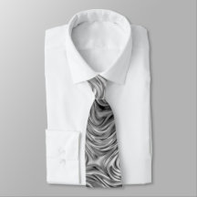 Molten print tie