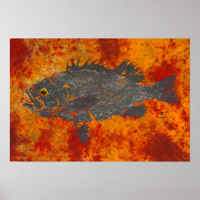 Molten Rockfish - 19-tums x 13-tums Poster (Framsidan)