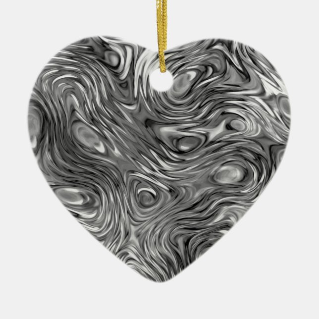 Molten skriver ut ornament hjärta (Framsidan)