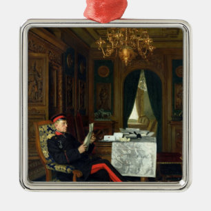 Moltke i Versailles, 1872 Julgransprydnad Metall