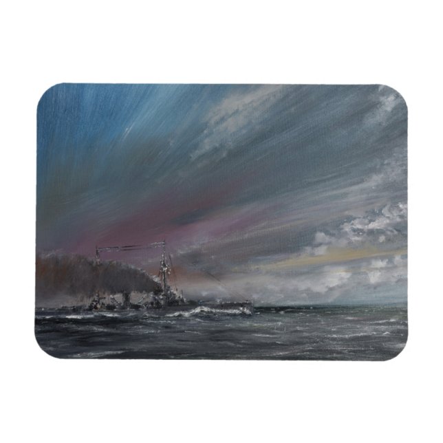 Moltke Jutland 1916, 2014 Magnet (Horisontell)