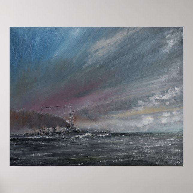 Moltke Jutland 1916, 2014 Poster (Framsidan)