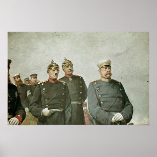 Moltke och Bismarck Poster