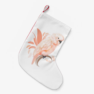 Moluccan Cockatoo Liten Julstrumpa