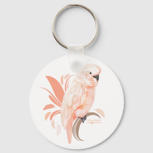Moluccan Cockatoo Nyckelring