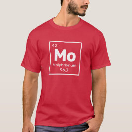 Molybden/Periodic Bord - Mo Inslag T-Shirt
