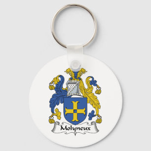 Molyneux Family Crest Nyckelring