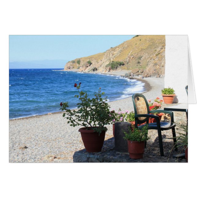 Molyvos Hälsningskort (Framsidan Horizontal)