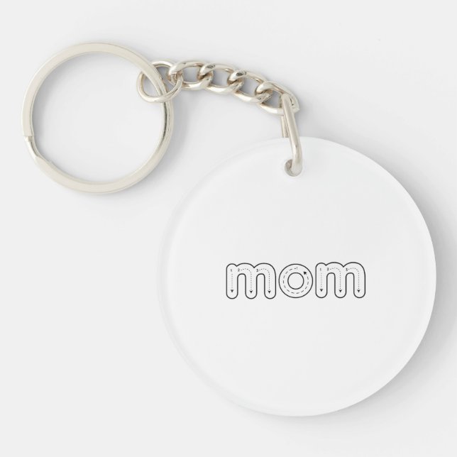 Mom Alphabet Tracing Mother's Day Gift Acrylic (Framsidan)