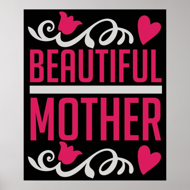 Mom - Beautiful Mother Poster (Framsidan)