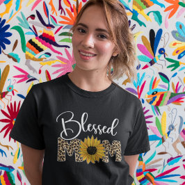 Mom Blessed Cute Mother Day T Shirt