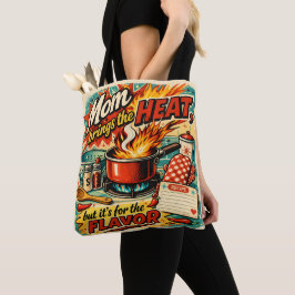 Mom brings the heat tygkasse