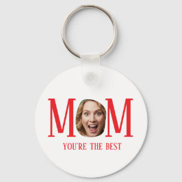 MOM Custom Photo Keychain Nyckelring