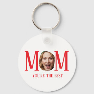 MOM Custom Photo Keychain Nyckelring