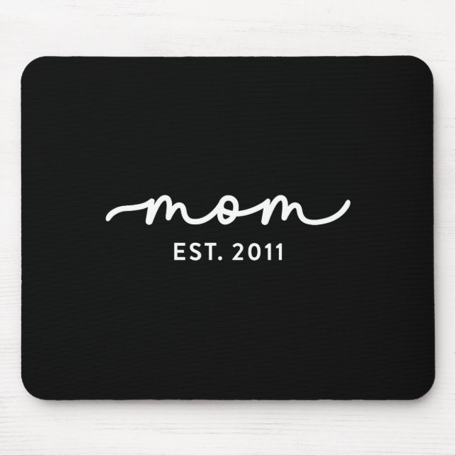 Mom Est 2011 Custom Mom Personalized Mother’s Day  Musmatta (Framsidan)