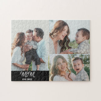 Mom Established, 3-Photo Jigsaw Puzzle Pussel