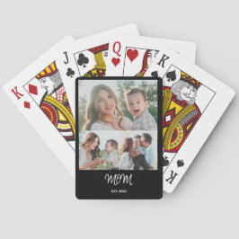 Mom Established, 3-Photo Poker Cards Casinokort