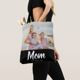 Mom Established Date Mother's Day Photo Tygkasse