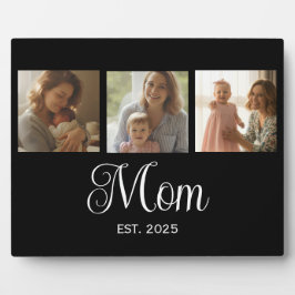 Mom Established Modern Script Black 3 Photo