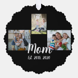 Mom Established Modern Script Black 3 Photo