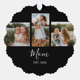 Mom Established Modern Script Black 3 Photo