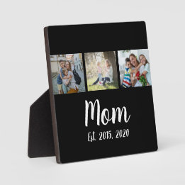 Mom Established Modern Script Black 3 Photo