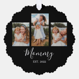 Mom Established Modern Script Black 3 Photo