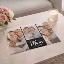 Mom Established Modern Script Black 3 Photo
