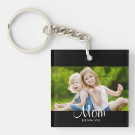 Mom Established Modern Script Photo