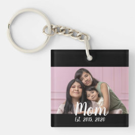 Mom Established Modern Script Photo