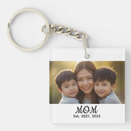 Mom Established Modern Script Photo