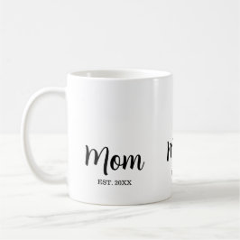 Mom Established New Mom Gift Kaffemugg